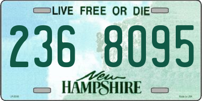 NH license plate 2368095