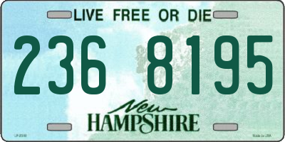 NH license plate 2368195