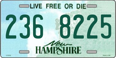 NH license plate 2368225