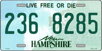 NH license plate 2368285