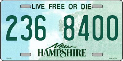NH license plate 2368400