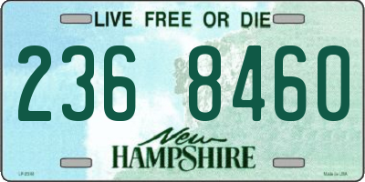 NH license plate 2368460