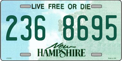 NH license plate 2368695