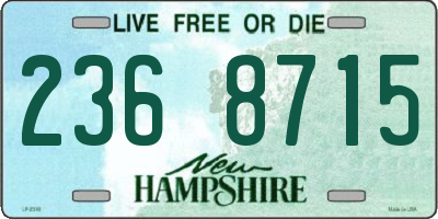 NH license plate 2368715