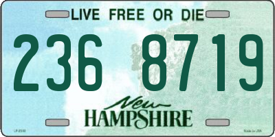 NH license plate 2368719