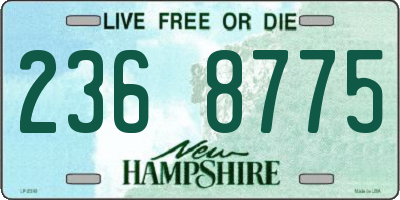 NH license plate 2368775