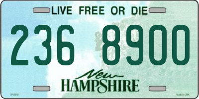 NH license plate 2368900