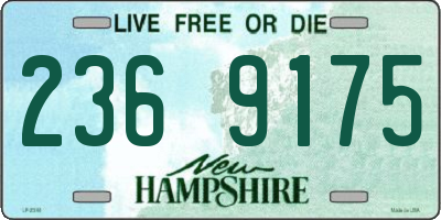 NH license plate 2369175