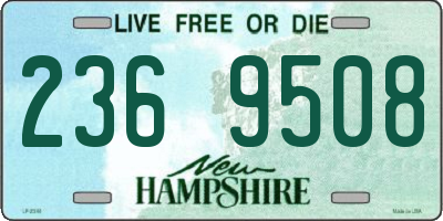 NH license plate 2369508