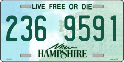 NH license plate 2369591