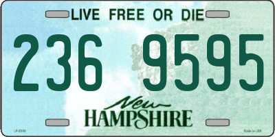 NH license plate 2369595
