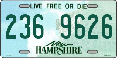NH license plate 2369626