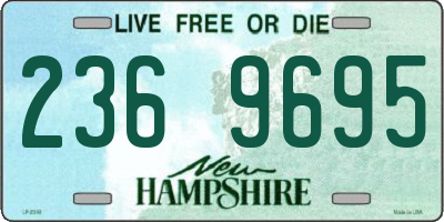 NH license plate 2369695