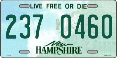 NH license plate 2370460