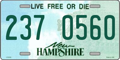 NH license plate 2370560