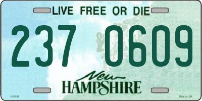 NH license plate 2370609