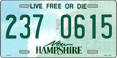 NH license plate 2370615