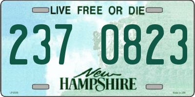 NH license plate 2370823
