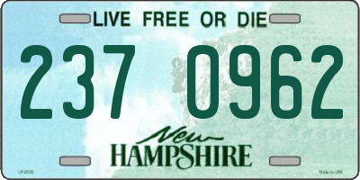 NH license plate 2370962