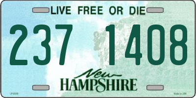 NH license plate 2371408