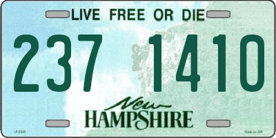 NH license plate 2371410