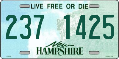 NH license plate 2371425