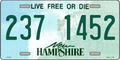 NH license plate 2371452