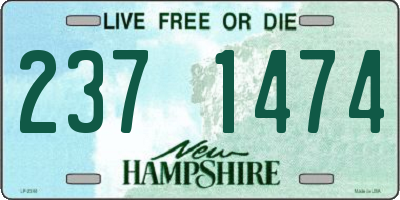 NH license plate 2371474