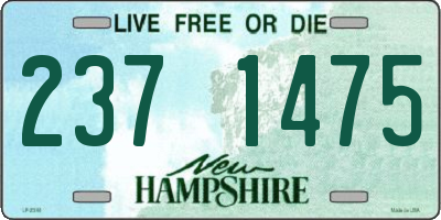 NH license plate 2371475