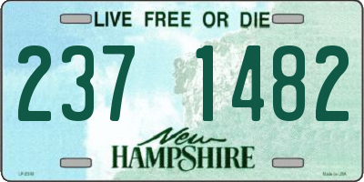 NH license plate 2371482