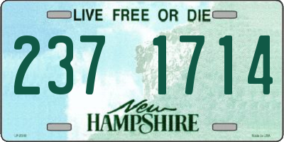 NH license plate 2371714