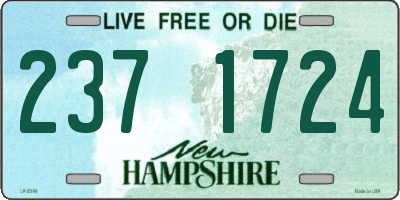 NH license plate 2371724