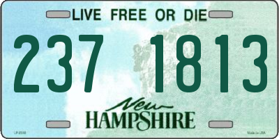NH license plate 2371813
