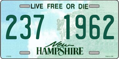 NH license plate 2371962