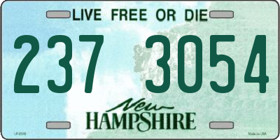 NH license plate 2373054