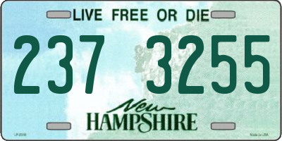 NH license plate 2373255