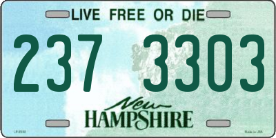 NH license plate 2373303