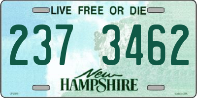 NH license plate 2373462