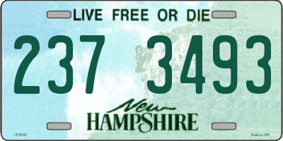 NH license plate 2373493