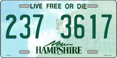 NH license plate 2373617