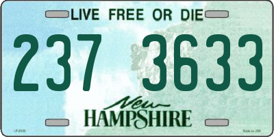 NH license plate 2373633