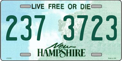 NH license plate 2373723