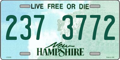 NH license plate 2373772