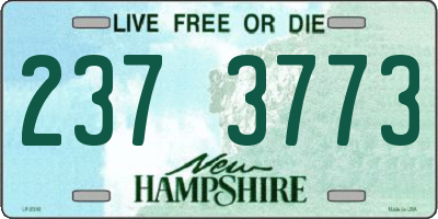 NH license plate 2373773