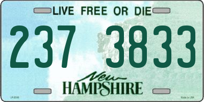 NH license plate 2373833