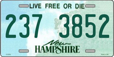 NH license plate 2373852