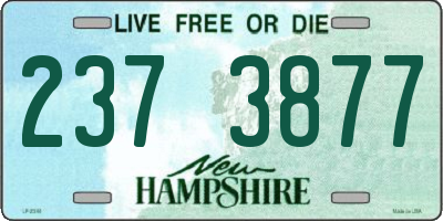 NH license plate 2373877