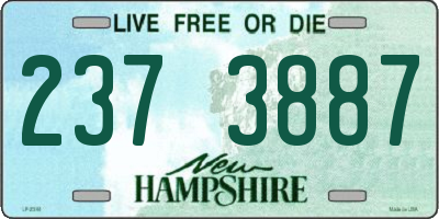 NH license plate 2373887