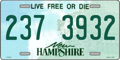 NH license plate 2373932