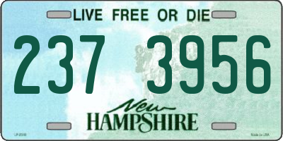 NH license plate 2373956